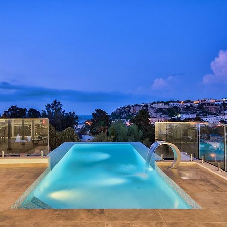 Villa Gaia - Sunset Views, Indoor Heated Pool, Sauna And Games Room Mellieħa Exterior foto