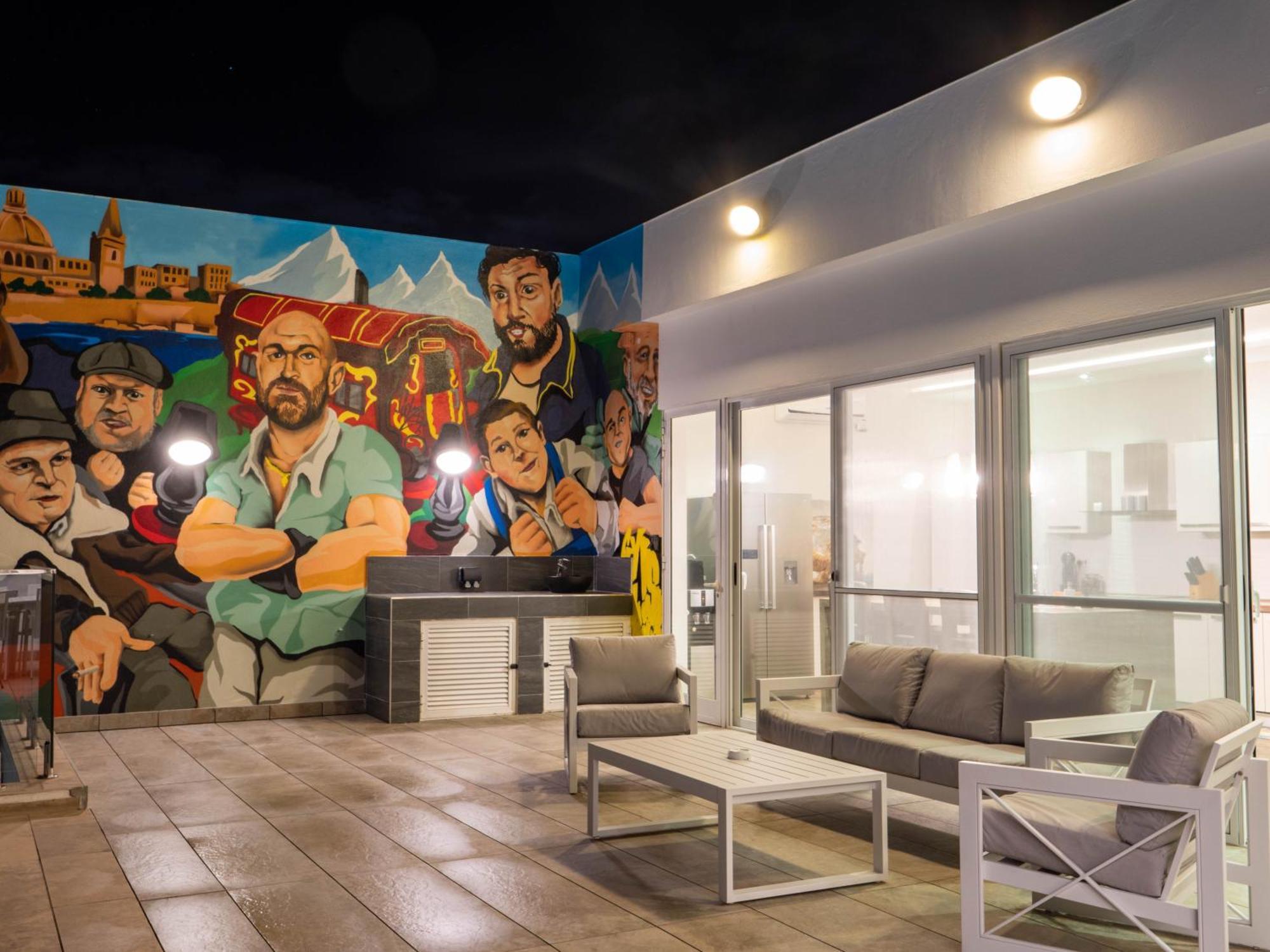 Villa Gaia - Sunset Views, Indoor Heated Pool, Sauna And Games Room Mellieħa Exterior foto